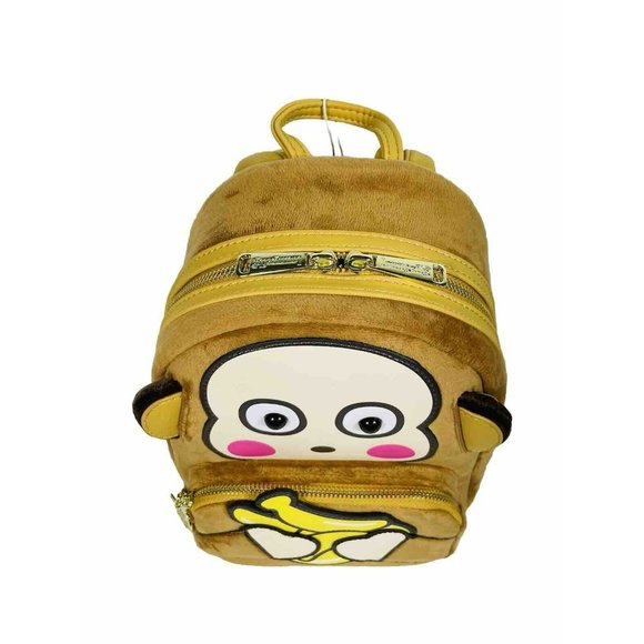Loungefly Sanrio MonkiChi Scented Plush Mini Cosplay Backpack